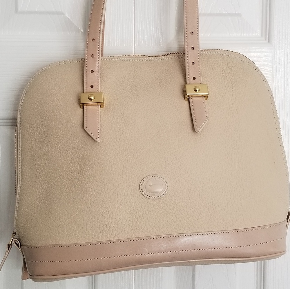 Leather satchel